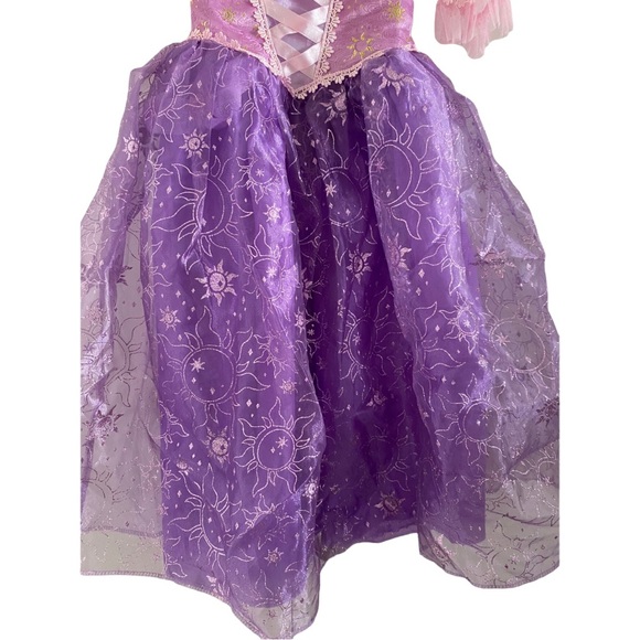 Disney Princess Rapunzel Costume Dress I Size: XS/ 3T-4T - Picture 4 of 13